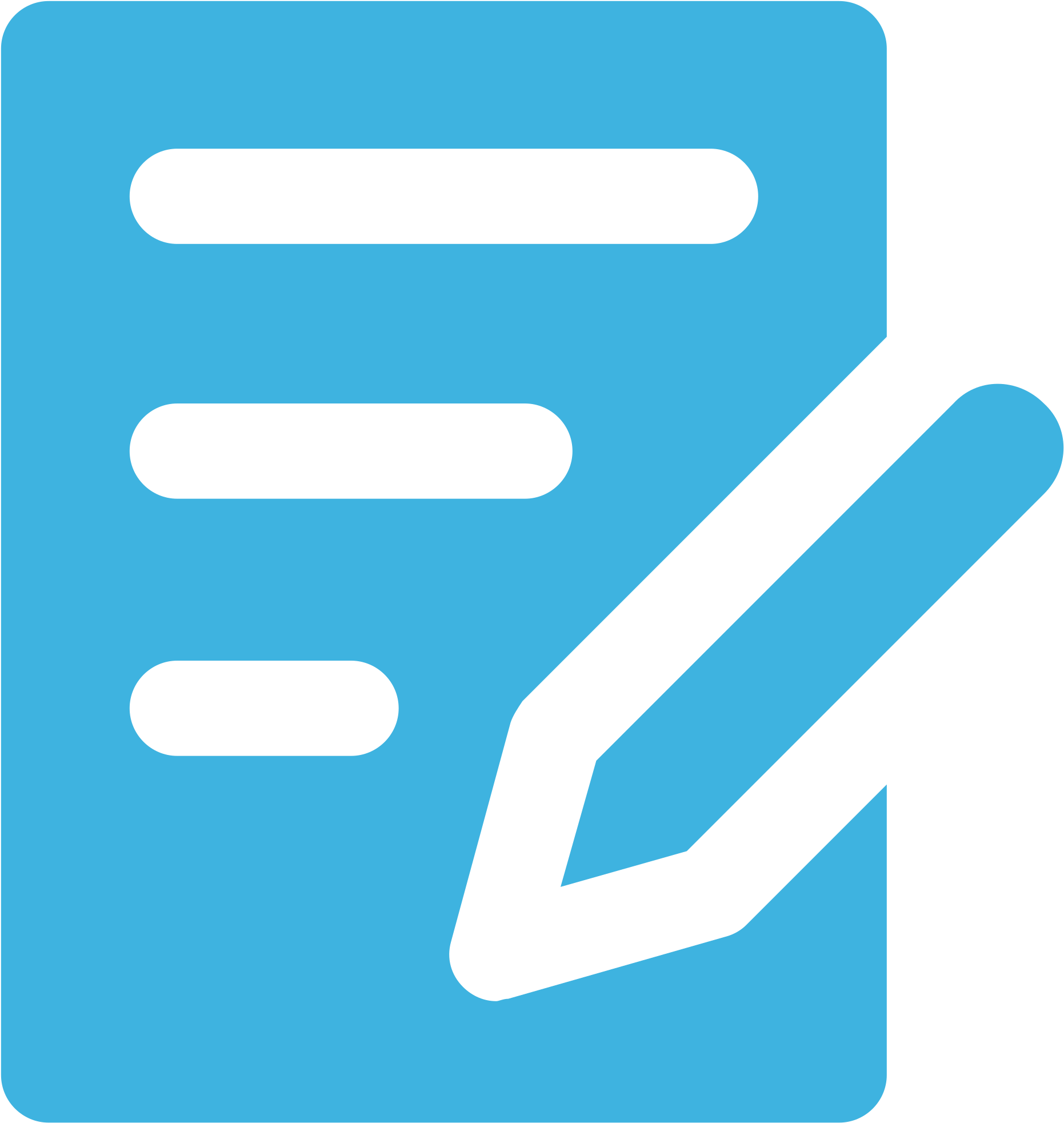 Write Icon Png Blue , Png Download - Write Icon Png Blue, Transparent Png PNG with transparent background