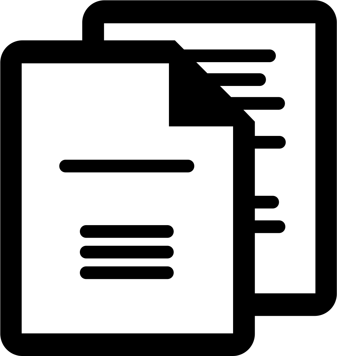 Search Clip Art Document Icon 18kb - Reference Clipart Black And White, HD Png Download PNG image with a transparent background, free high-resolution download