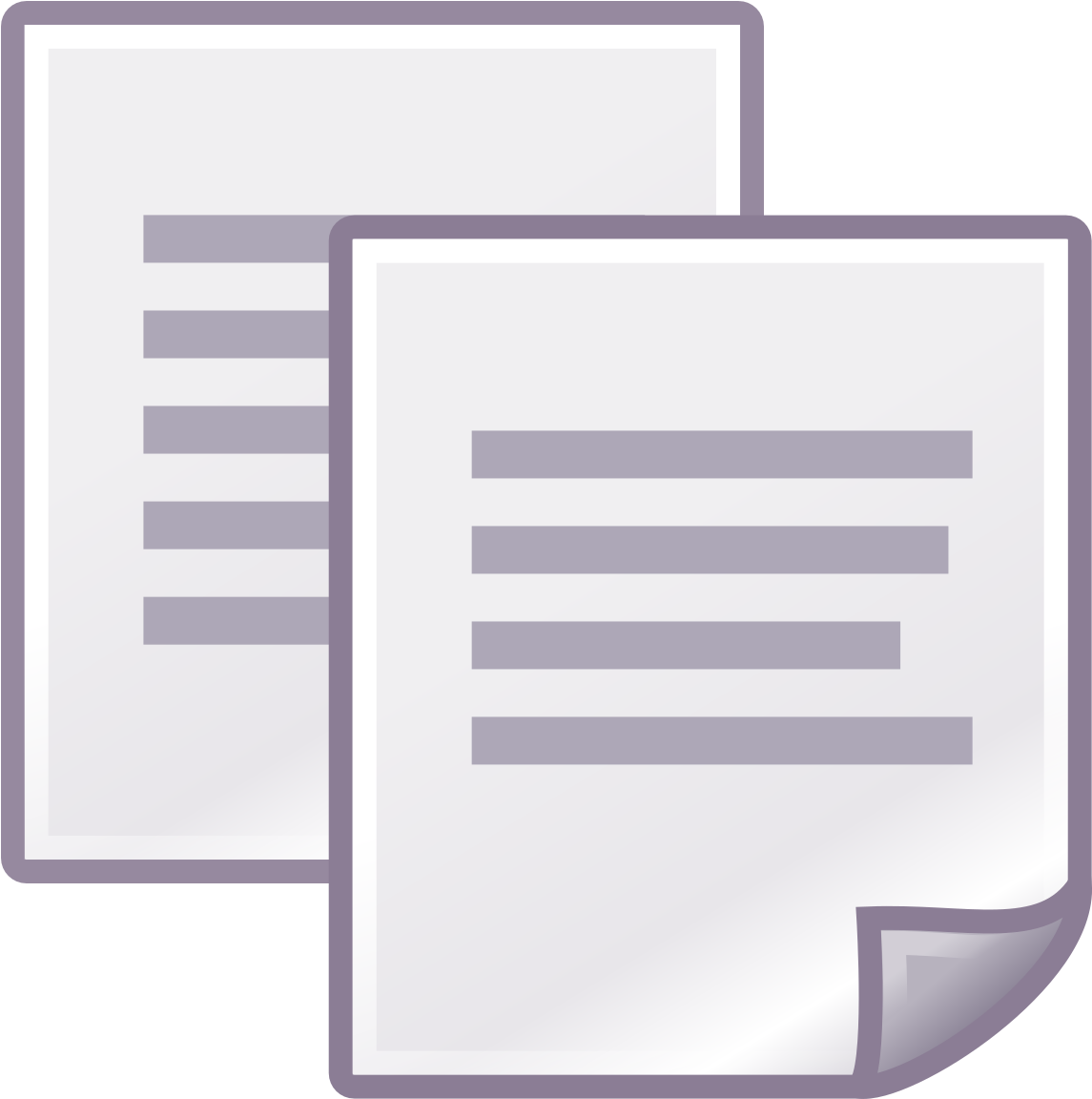 Document Icons Vector