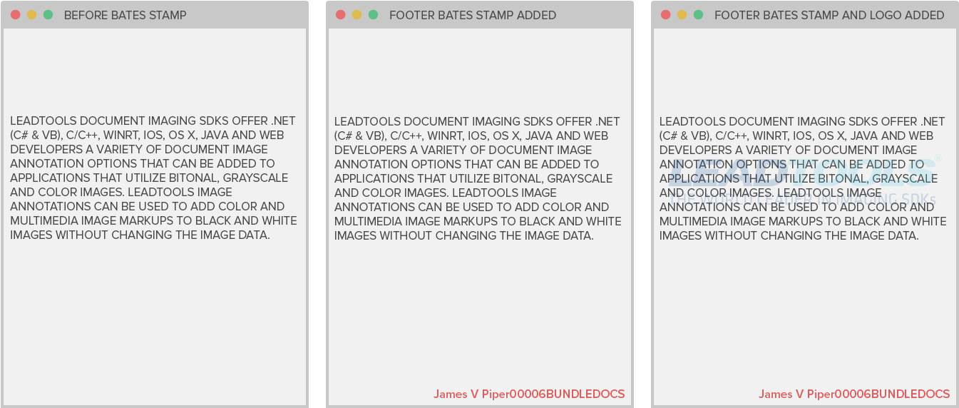 Document Imaging S D K Comparison