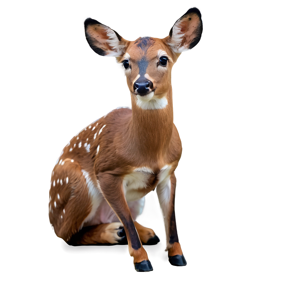 Doe And Butterfly Png 06292024