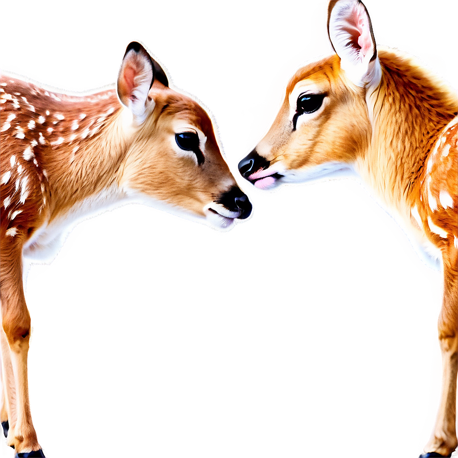 Doe And Fawn Love Png 37