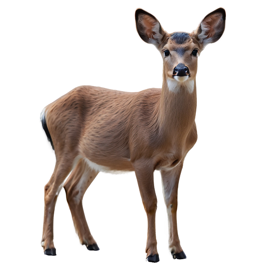 Doe In Peaceful Nature Png 59