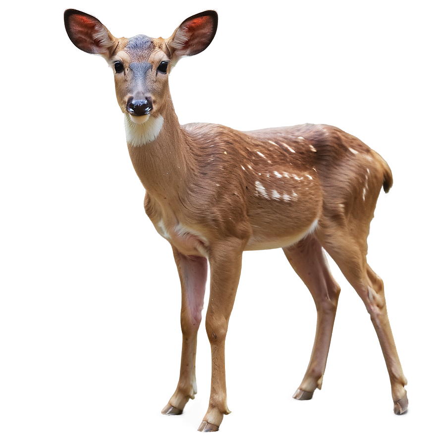 Doe In Wildlife Sanctuary Png 06292024