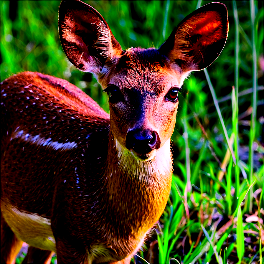 Doe In Wildlife Sanctuary Png Ita