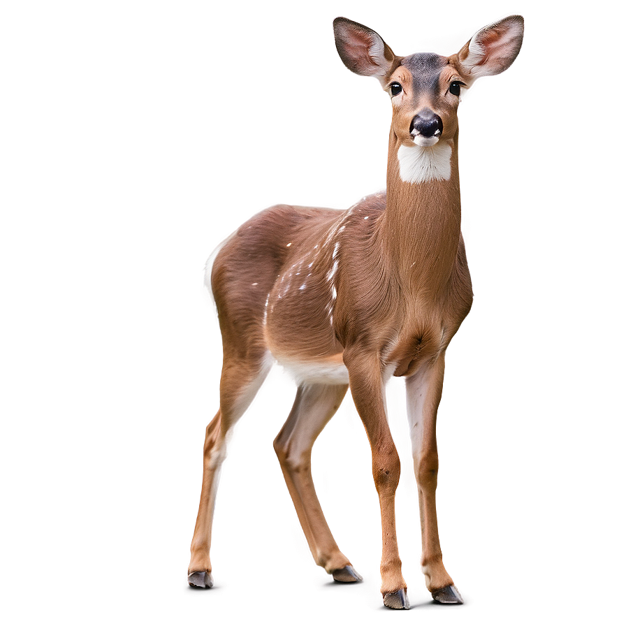 Doe With Majestic Pose Png 12