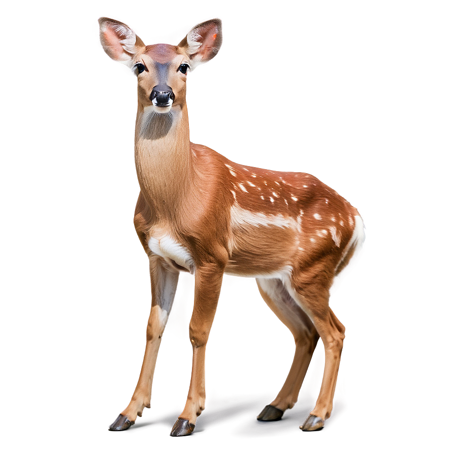 Doe With Majestic Pose Png 67