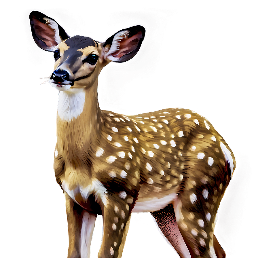 Doe With Spotted Coat Png 06292024