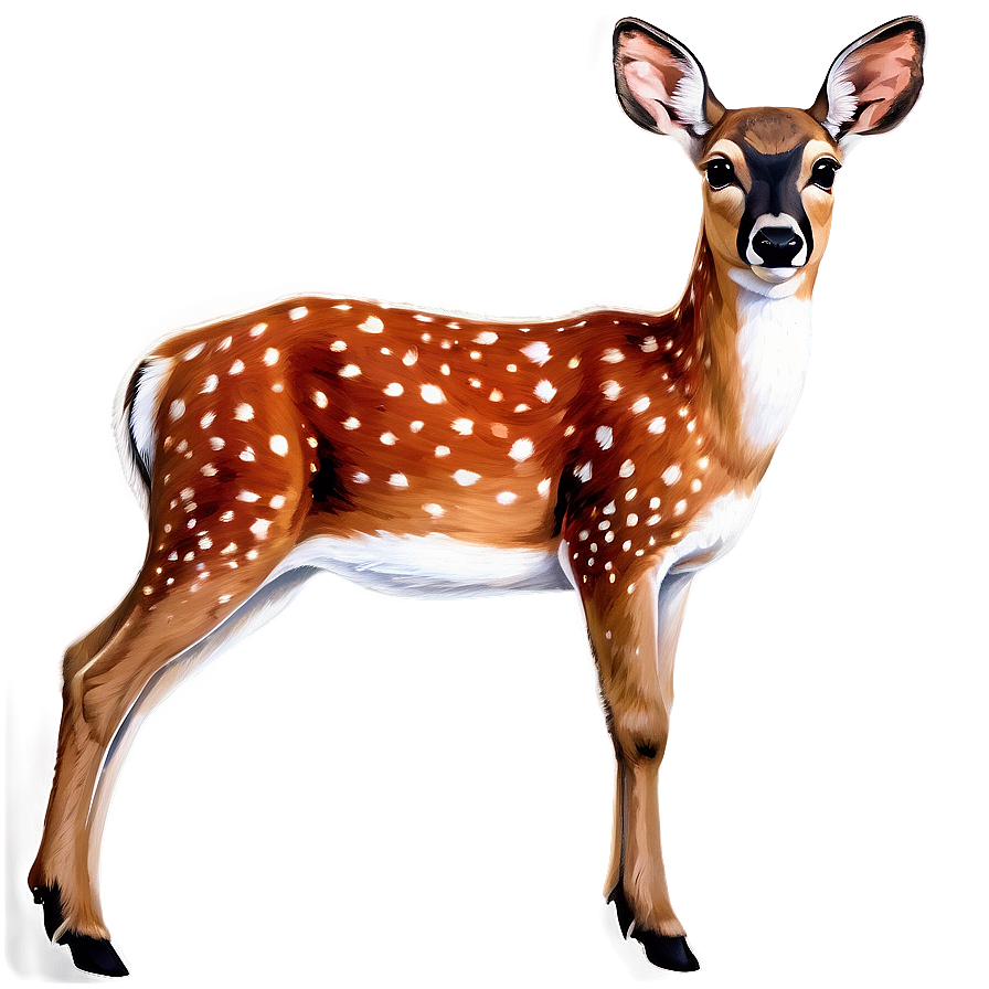 Doe With Spotted Coat Png Cix83