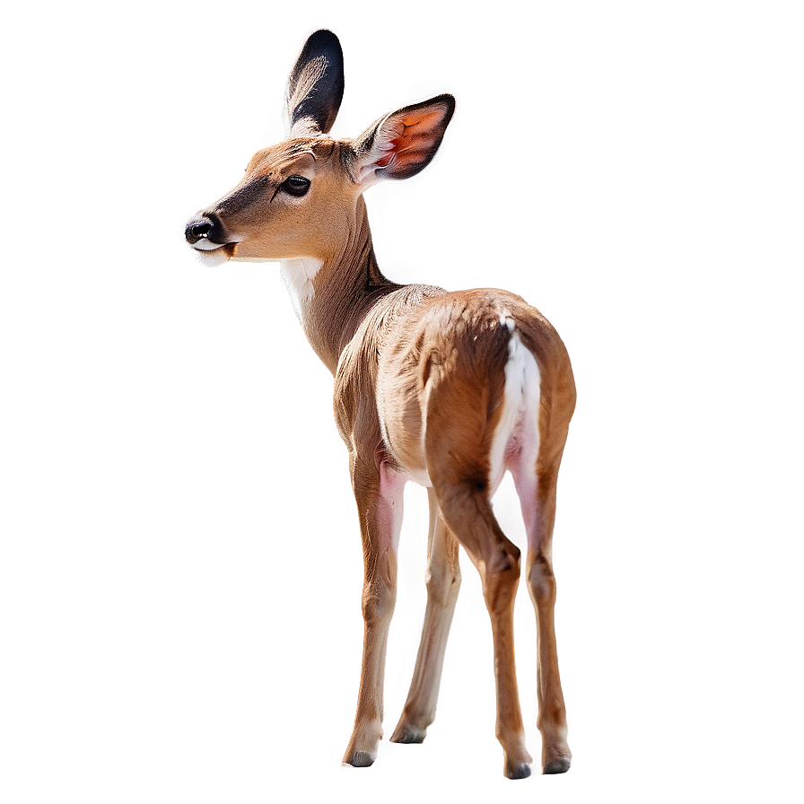 Doe With Vibrant Background Png Hes