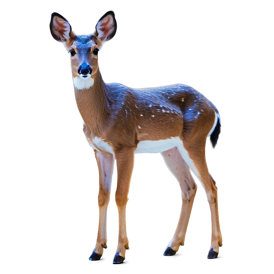 Doe With Vibrant Background Png Mpg95