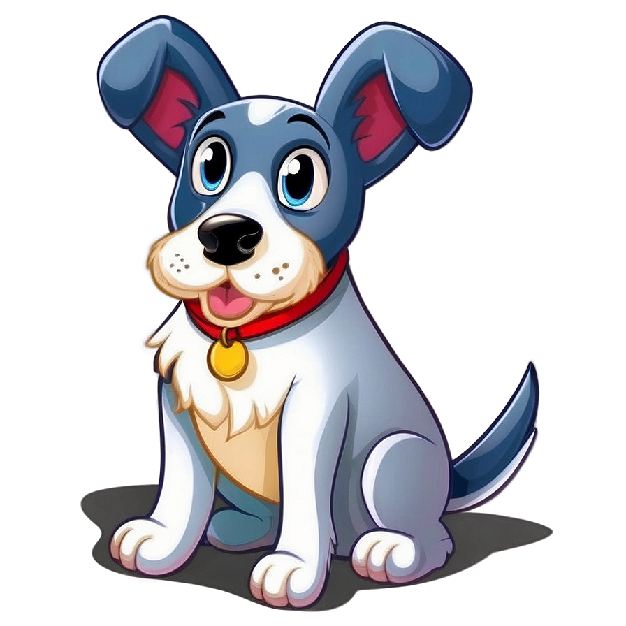 Dog Cartoon Drawing Png Lsl