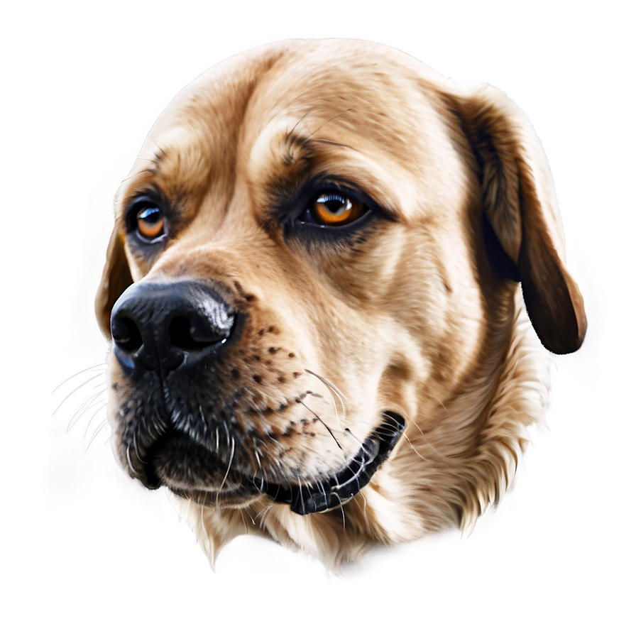 Dog Face Illustration PNG 06212024 PNG image with a transparent background, free high-resolution download