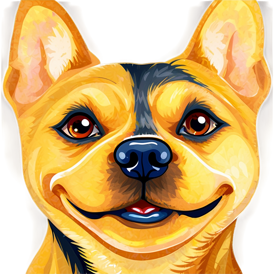 Dog Face Vector File Png 06212024