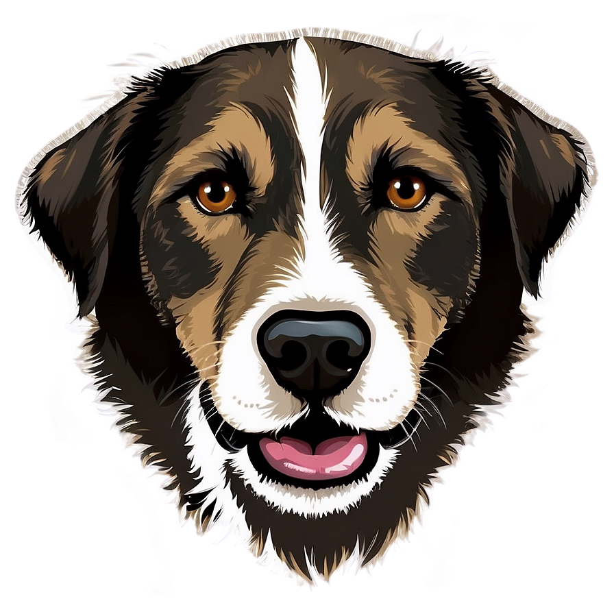 Dog Face Vector File Png 06212024