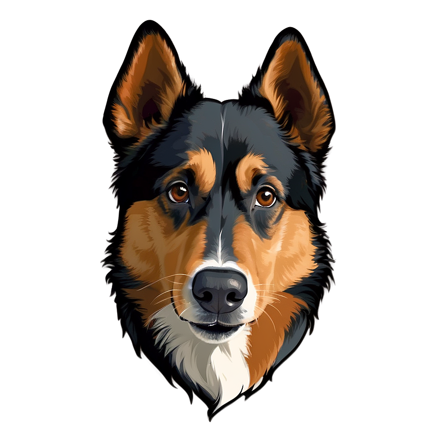 Dog Face Vector File Png 33