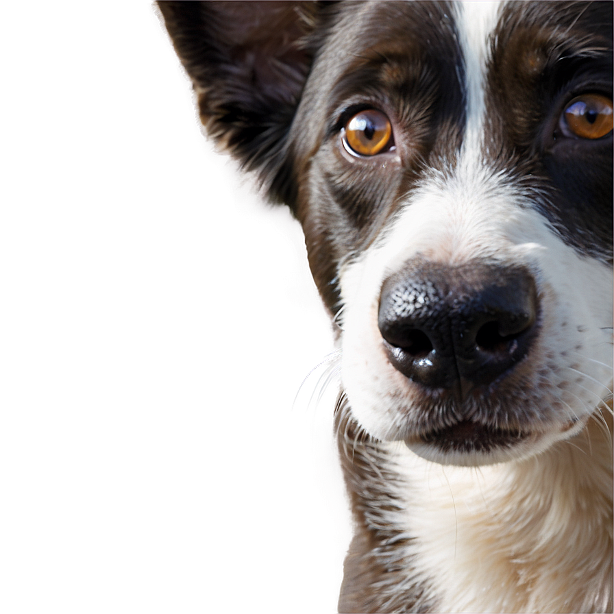 Dog Face With Heart Nose Png 91