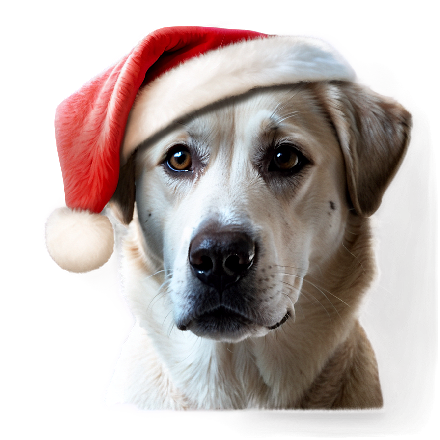 Dog Face With Santa Hat Png 06212024