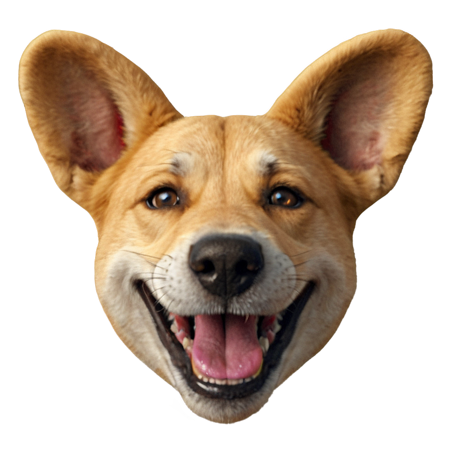 Dog Head Emoji Png 54