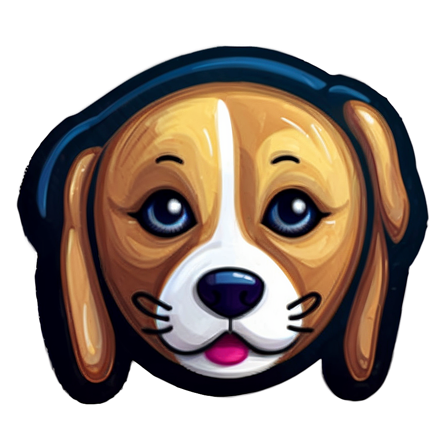 Dog Head Emoji Png Hvh