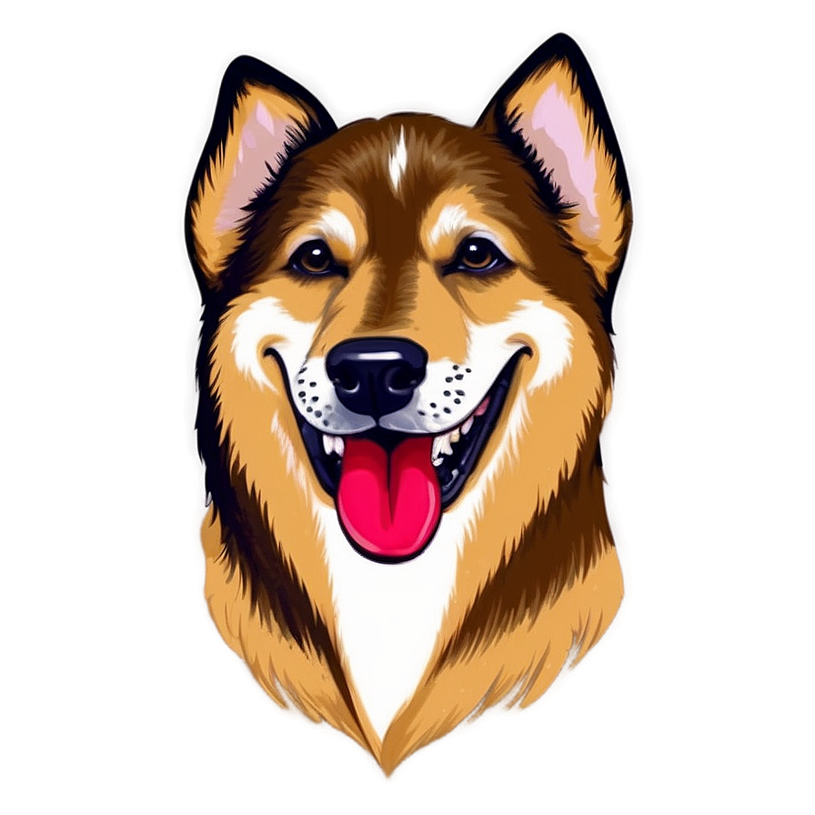 Dog Head For Logo Png Lis