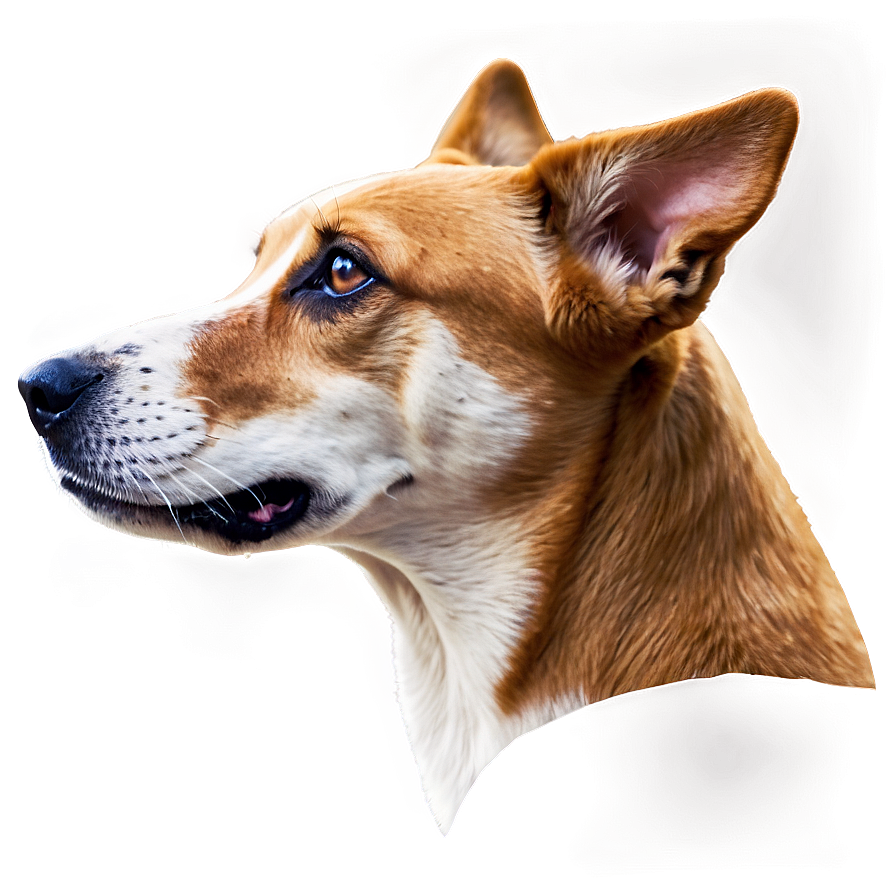 Dog Head In Profile Png Yvj44