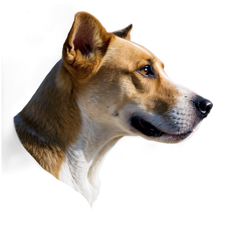 Dog Head Profile Png 10