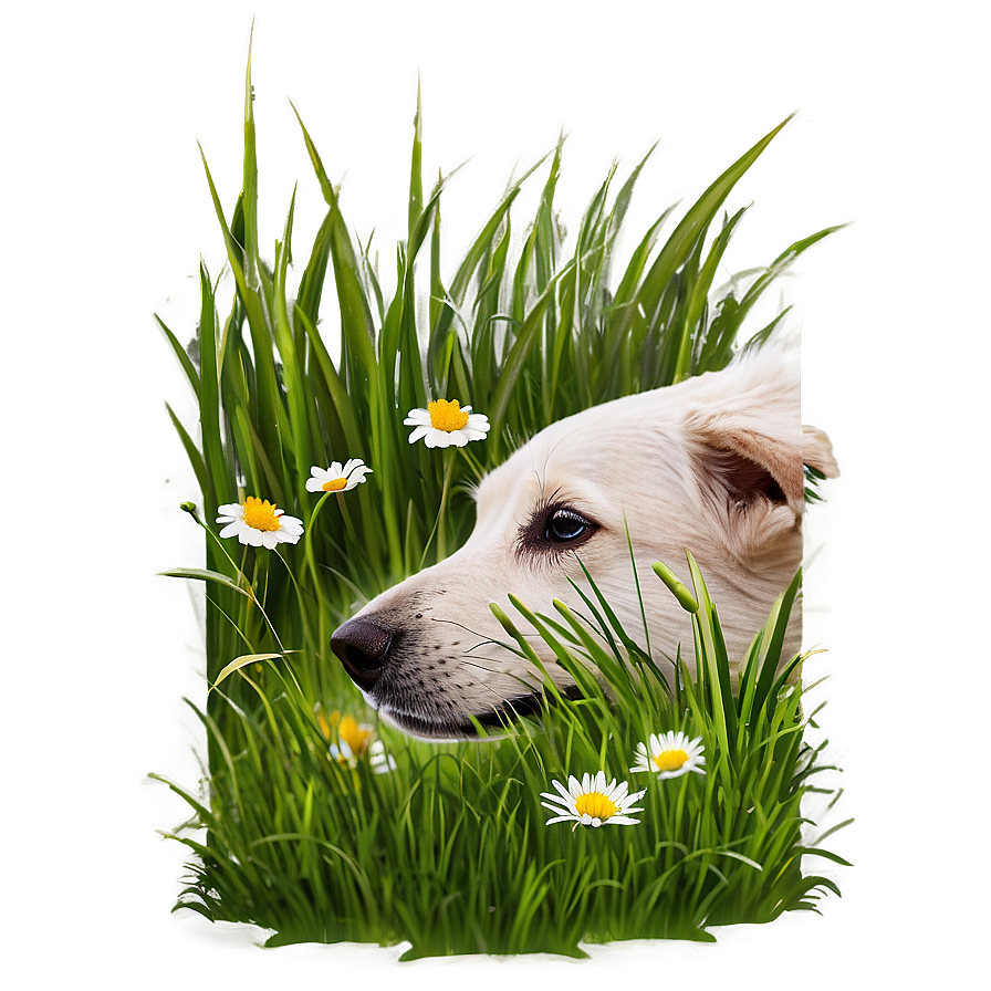 Dog Nose In Grass Png Vpp47