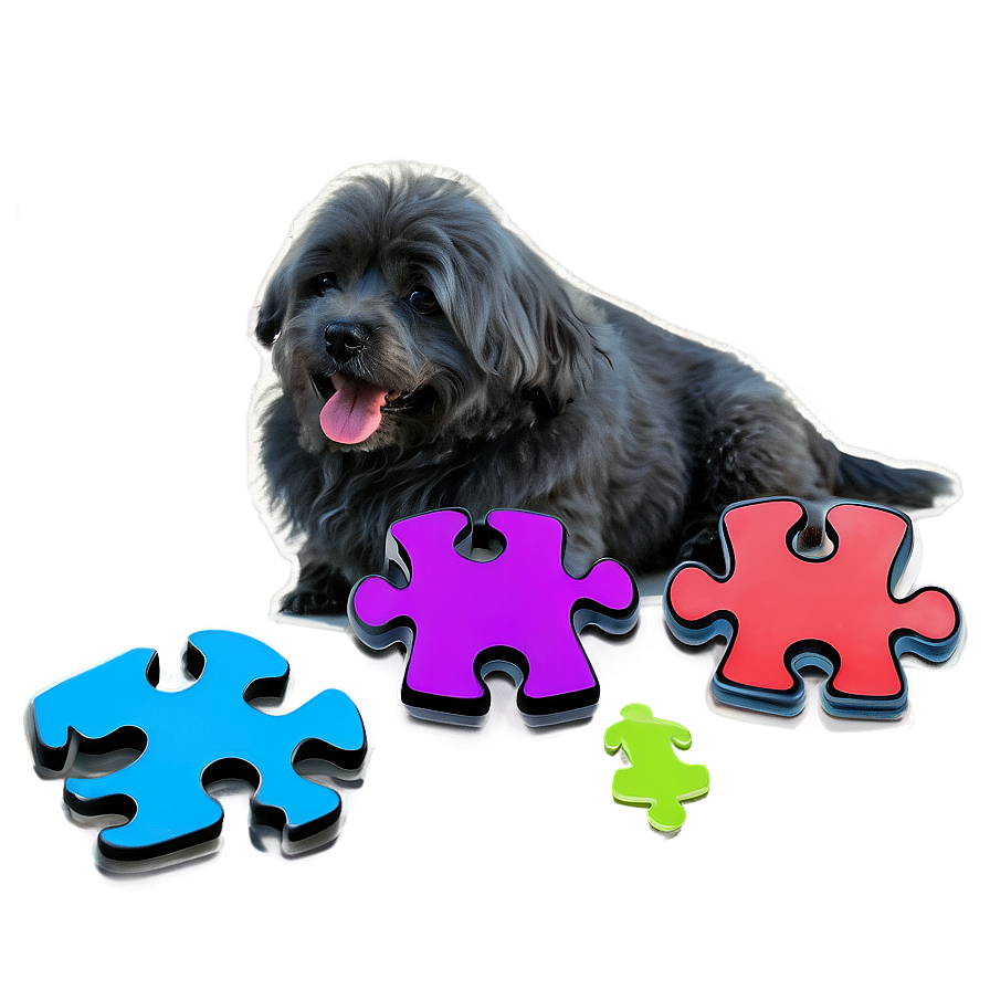 Dog Puzzle Game Toy Png Ffx87