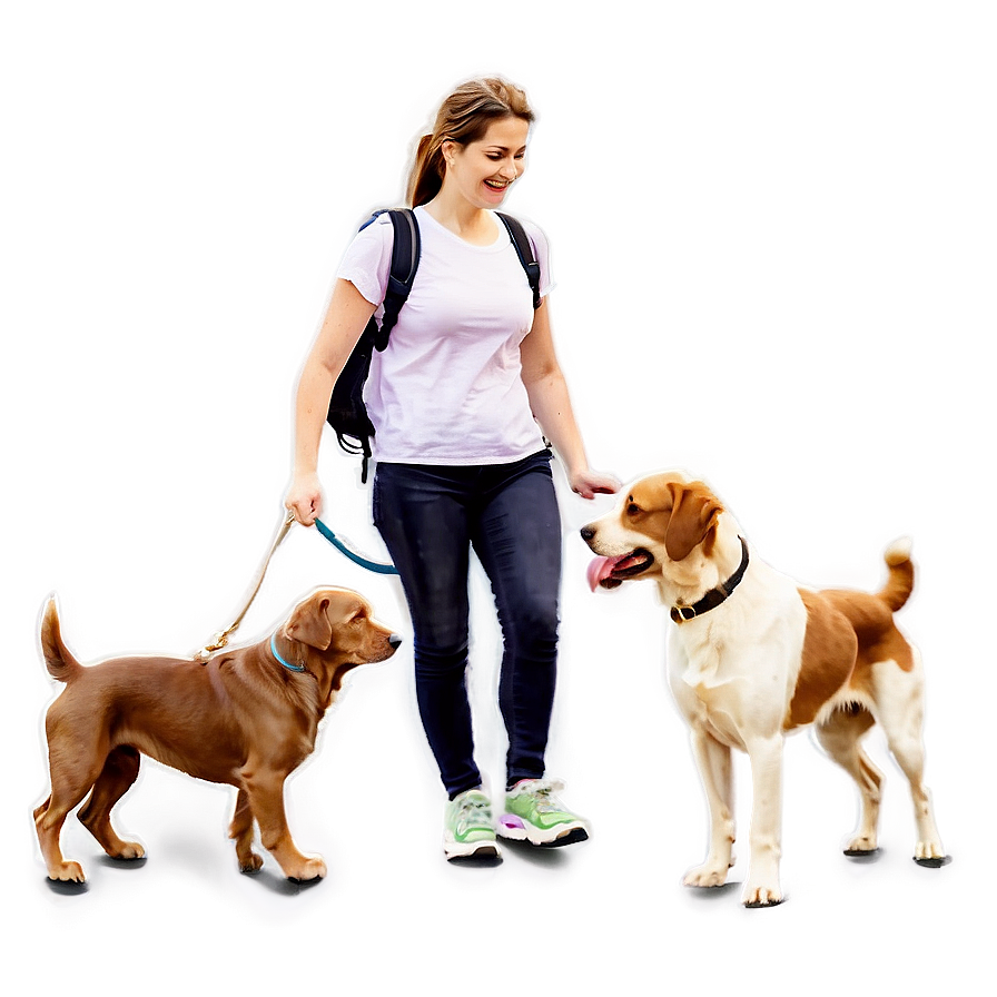 Dog Walking Service Png Bww