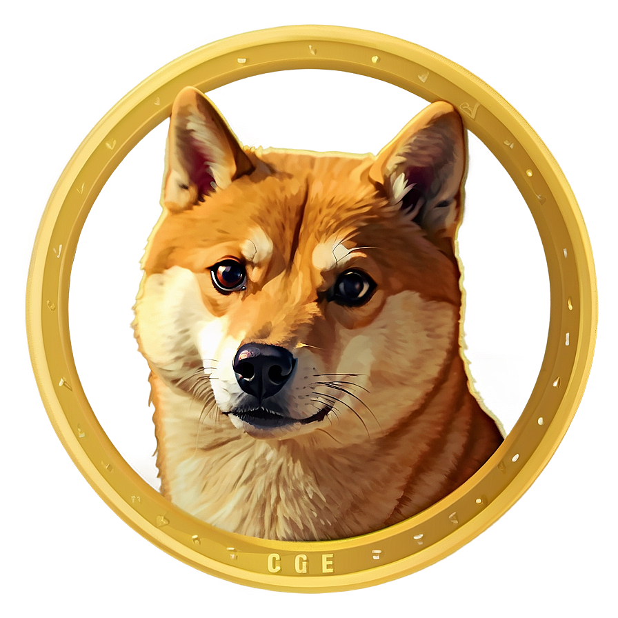 Dogecoin Cryptocurrency Badge Png 06202024