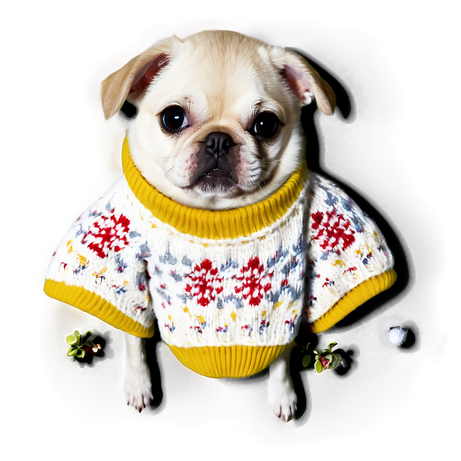 Dogs in Sweaters PNG ajp PNG with transparent background