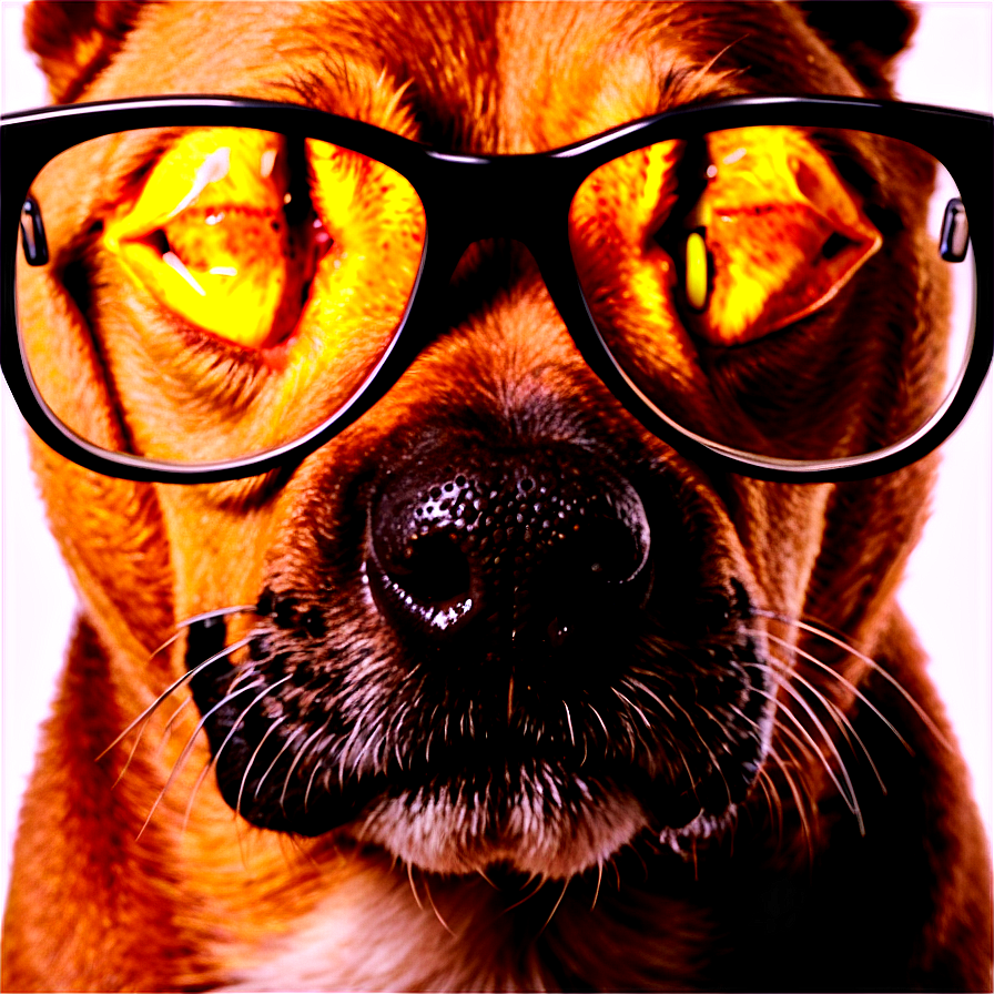 Dogs With Glasses Png 05242024