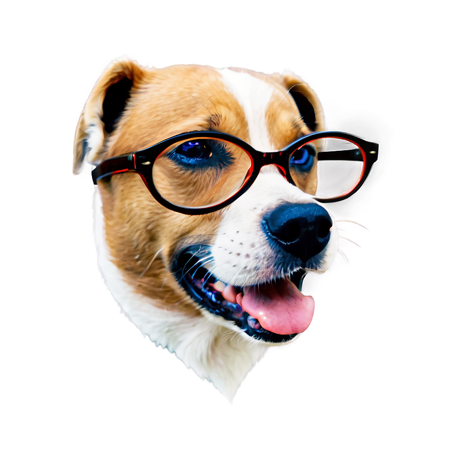 Dogs With Glasses Png Tgq