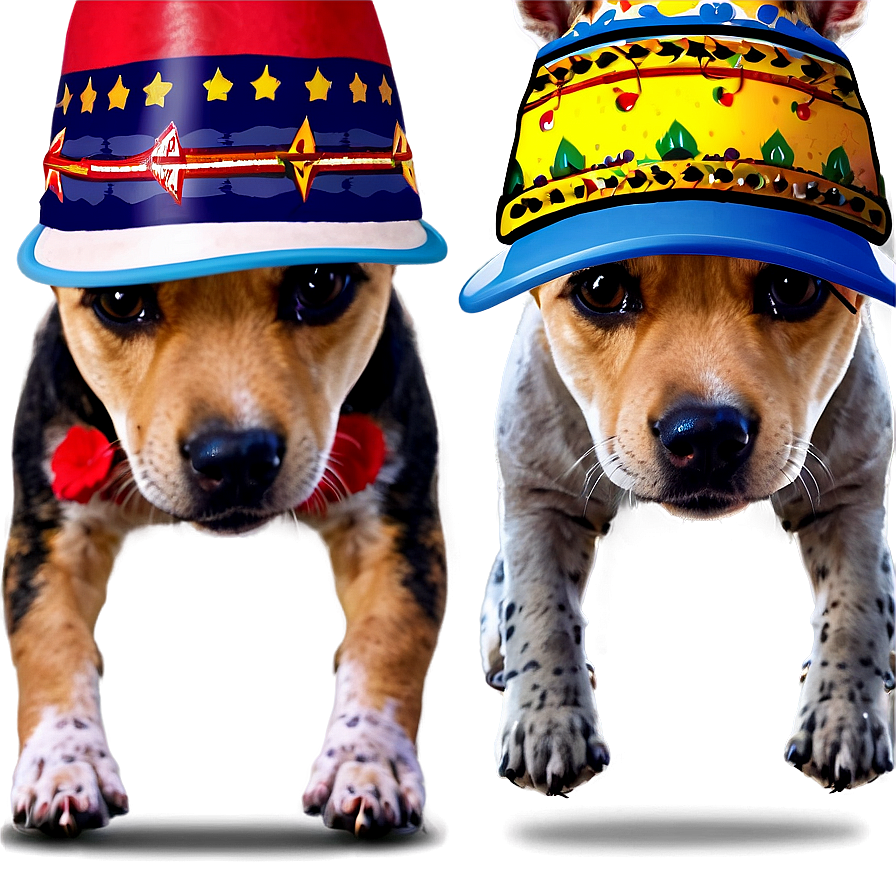 Dogs With Hats Png Vib59