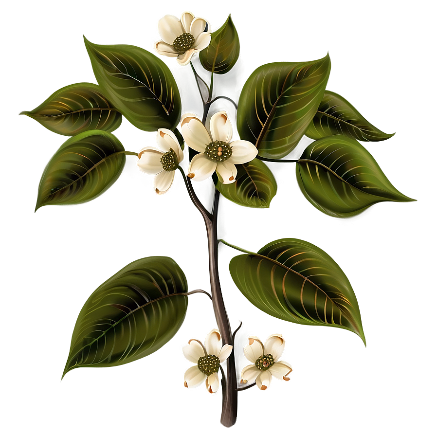 Dogwood Illustration Png 67