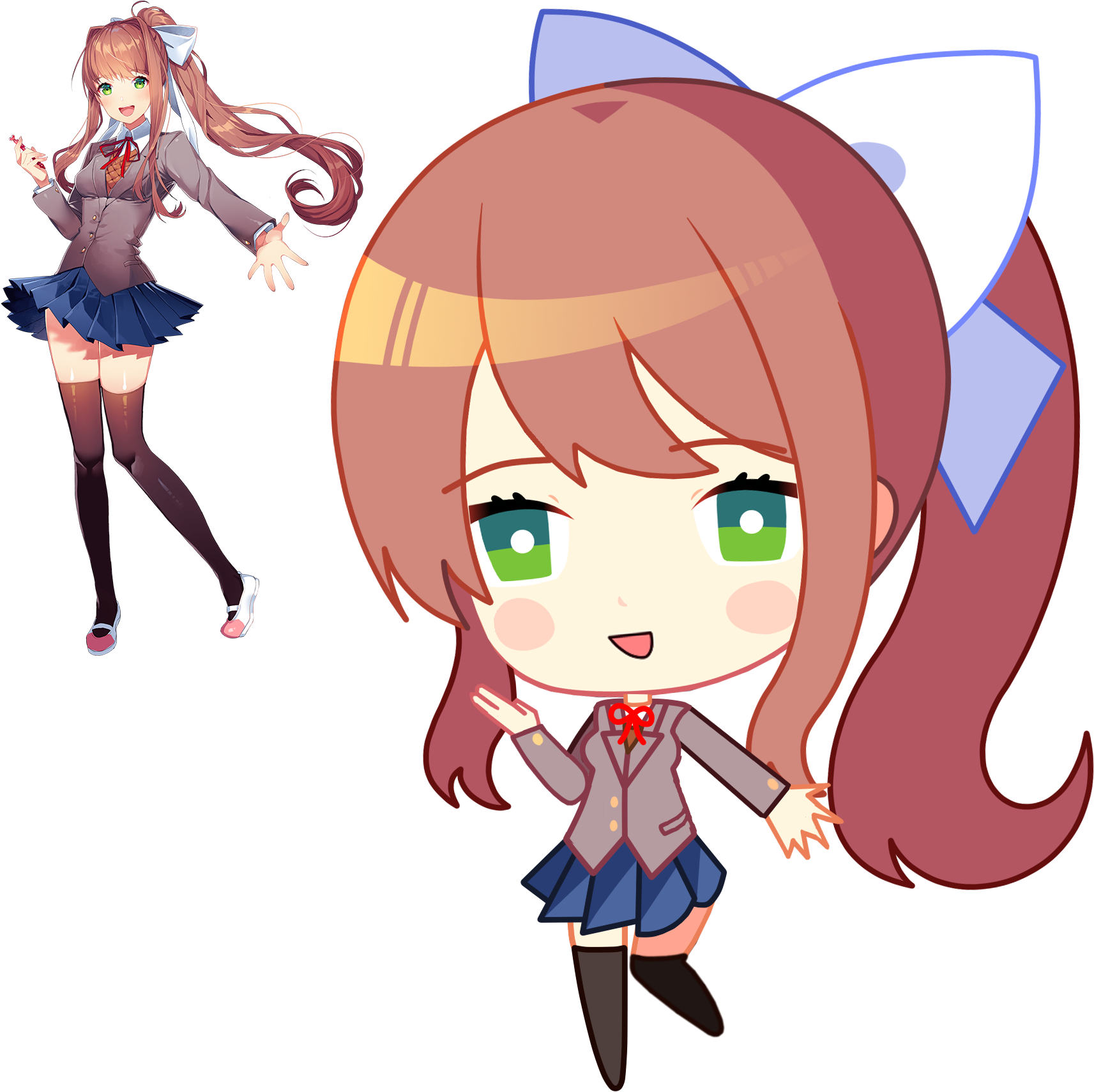 Doki_ Doki_ Literature_ Club_ Monika_ Variations