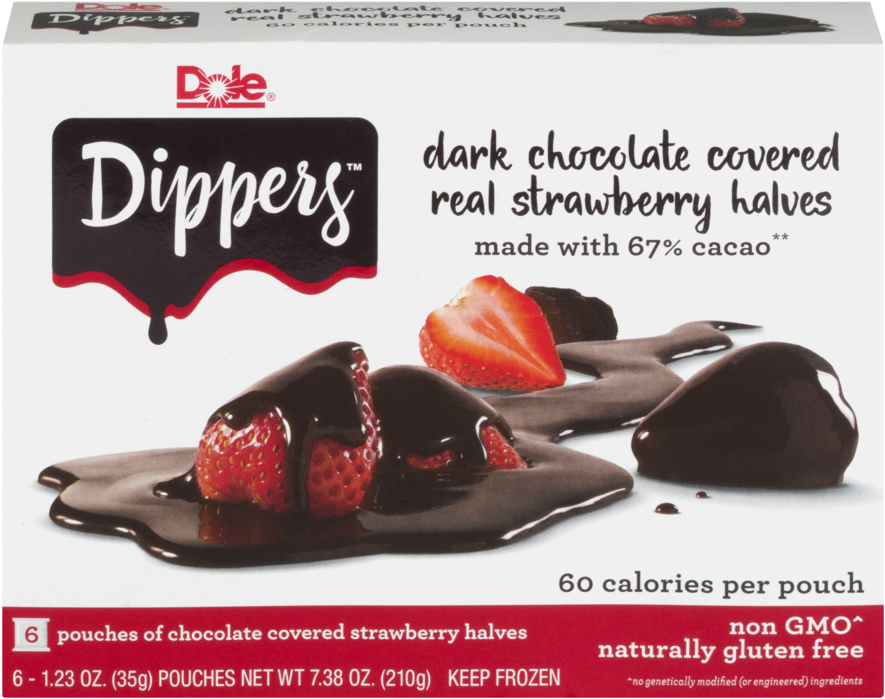 Frozen Chocolate Covered Strawberries, HD Png Download PNG with transparent background