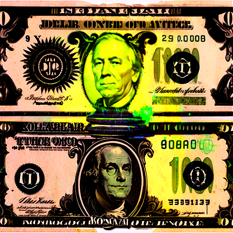 Dollar Bills Pattern Png 06132024