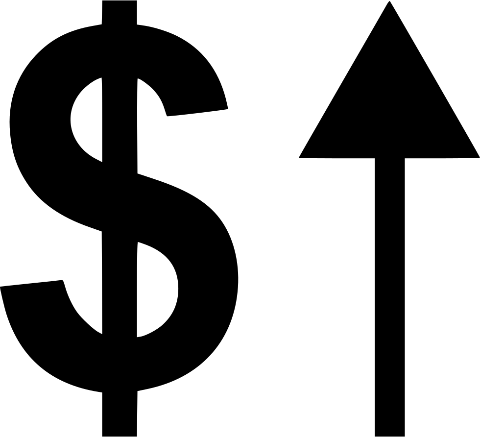 Dollar Signand Up Arrow