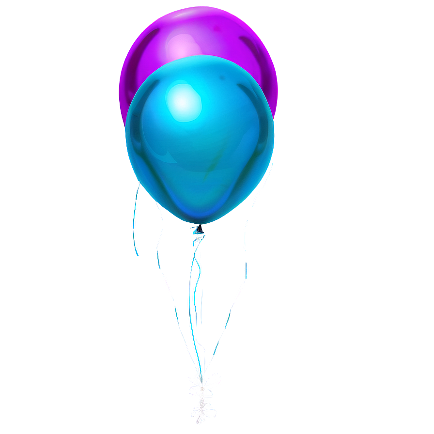 Dolphin Blue Balloons Png 21