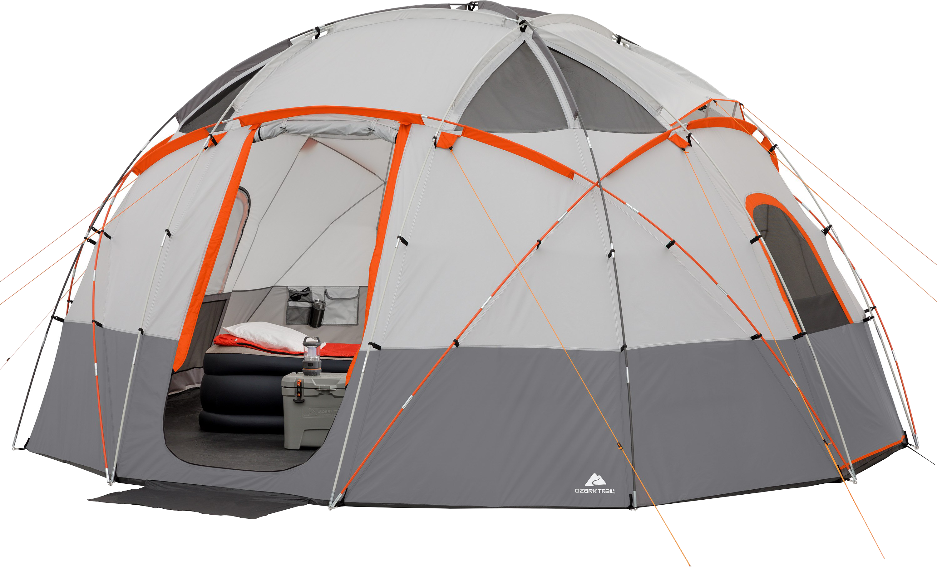 Camp Tent Png Image Transparent Background - Ozark Trail 12 Person Base Camp Tent, Png Download PNG with transparent background