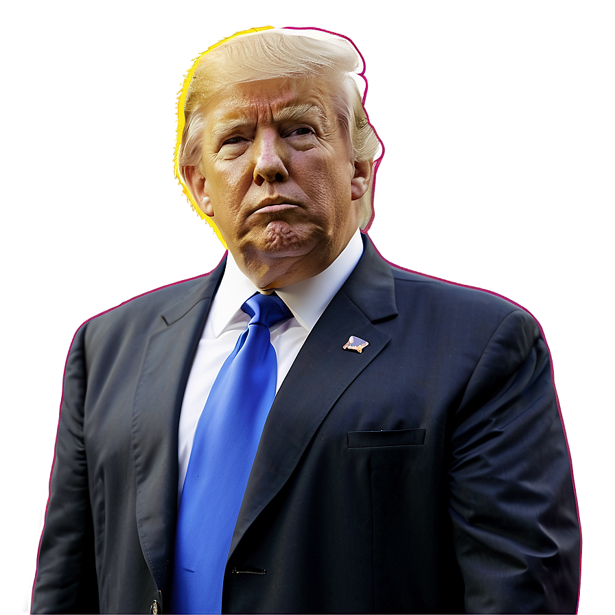 Donald Trump Business Suit Png 05242024