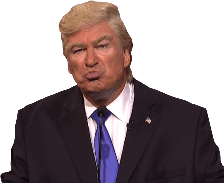 Donald Trump Pouting Expression