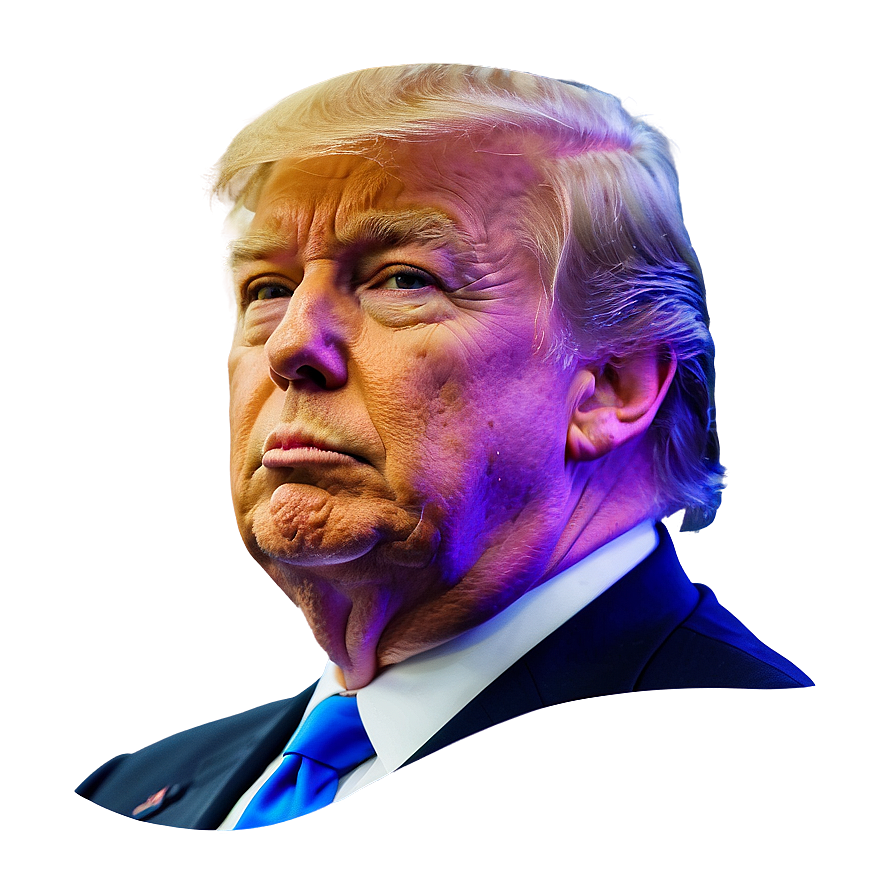 Donald Trump Presidential Portrait Png 69