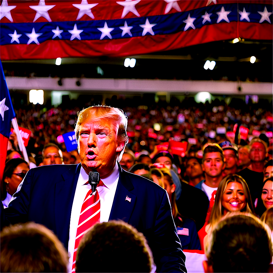 Donald Trump Rally Crowd Png 05242024