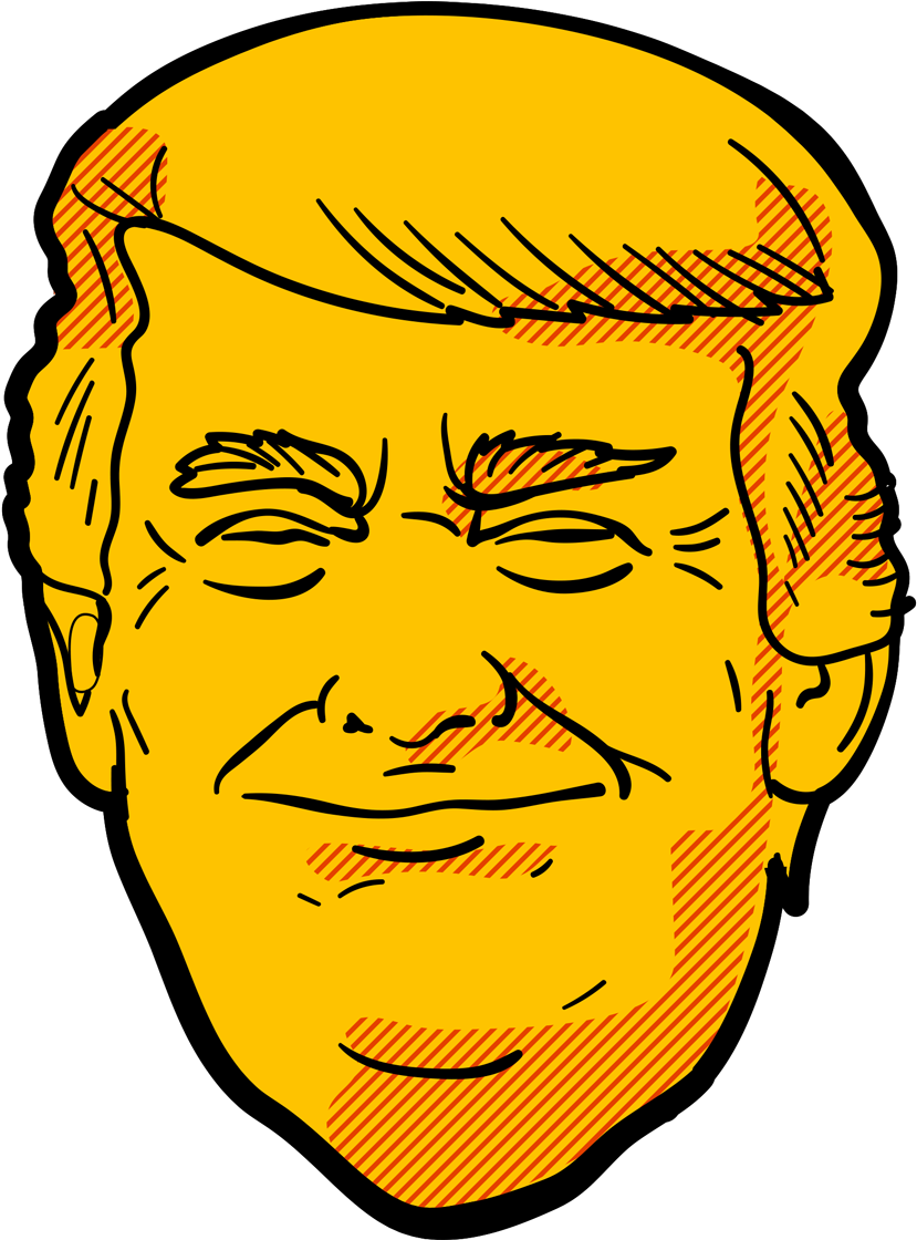 Donald Trump Transparency Face, HD Png Download PNG with transparent background