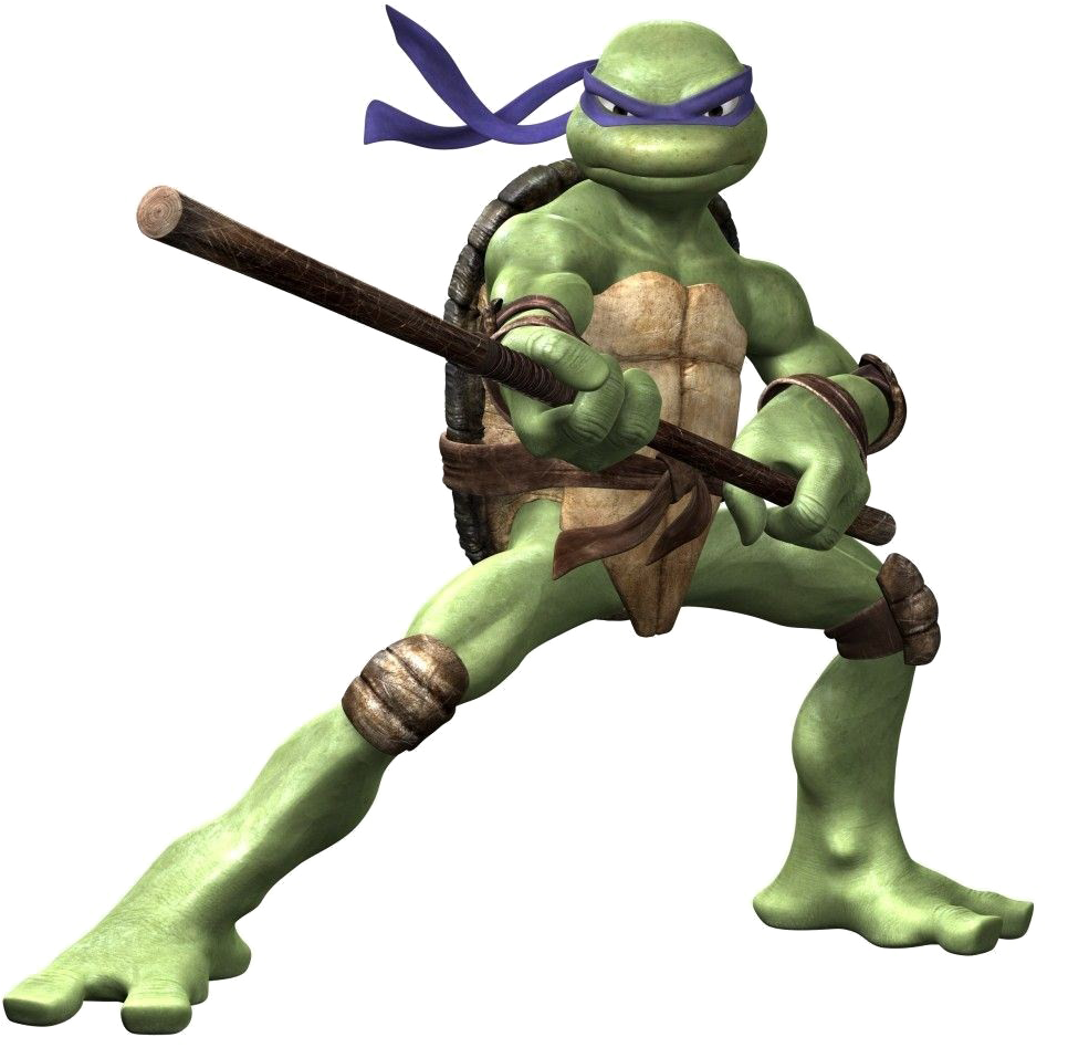 Donatello Ninja Turtle Action Pose