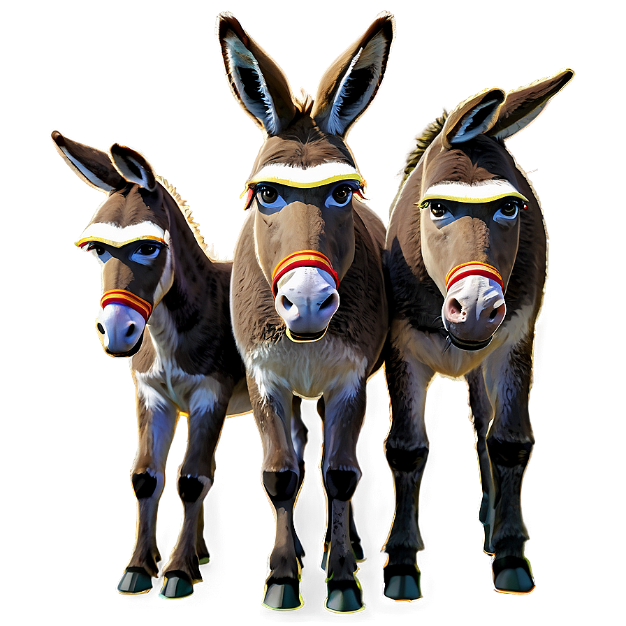 Donkey Family Png 65