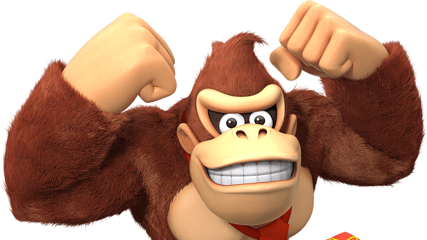 Donkey Kong Animated Character Pose